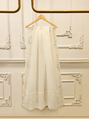 3 Piece- Pure  Sheesha Silk Embroidered Suit S115680