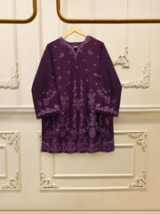 2 Piece- Pure Sheesha Silk Embroidered Suit S115659