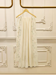 3 Piece - Embroidered Kora Silk Suit WS00418