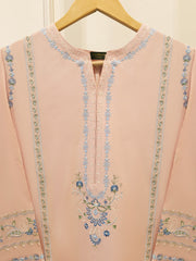 2 Piece - Embroidered Cambric Suit S115678