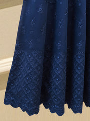 3 Piece - Pure Khaddi Silk Embroidered  Suit S115707