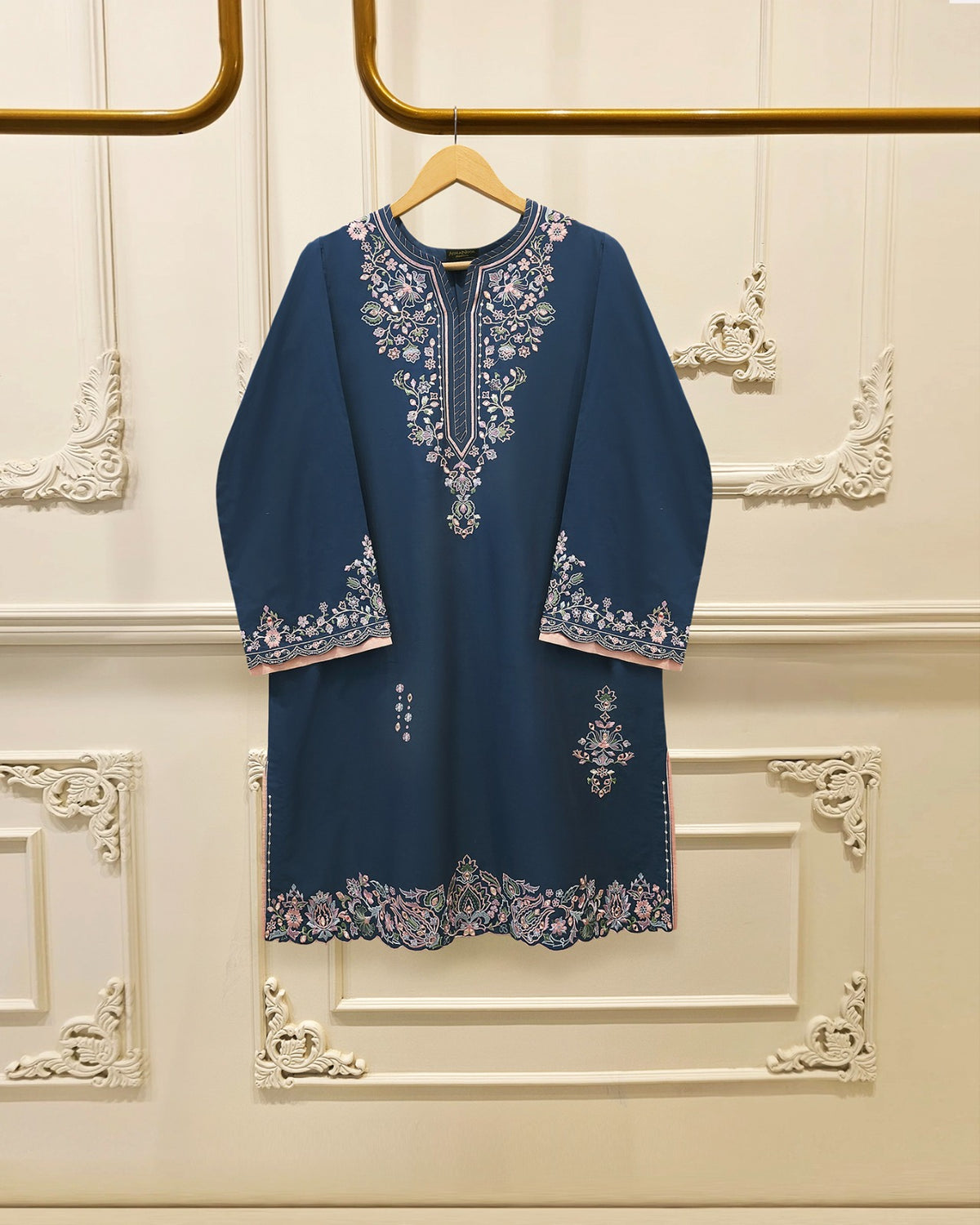 2 Piece - Embroidered Cambric Suit S115716
