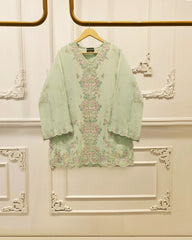 2 Piece- Pure Sheesha Silk Embroidered Suit S115715