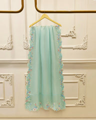 3 Piece - Pure Khaddi Silk Embroidered  Suit S115754