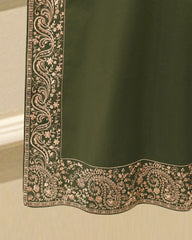 3 Piece - Embroidered Khaddar Suit S115744