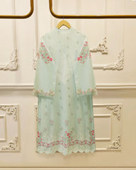2 Piece - Digital Printed Cambric Suit S115729