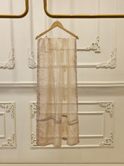 3 Piece - Pure Embroidered Cotton Net Suit S111795