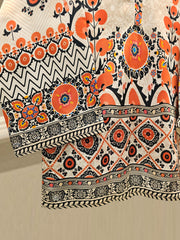 2 Piece- Printed Silk Co-ord Set S111807