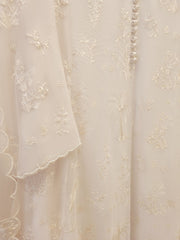 3 Piece - Pure Embroidered Cotton Net Suit S111879