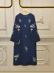 3 Piece - Pure Embroidered Cotton Net Suit S111888