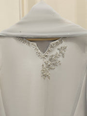 3 Piece - Pure Organza Embroidered Suit S111965