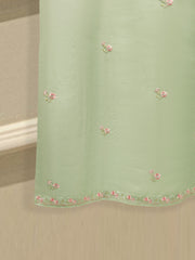 3 Piece- Pure Korean Silk Embroidered Suit S112001