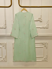 3 Piece- Pure Korean Silk Embroidered Suit S112001