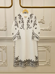 2 Piece- Pure Korean Silk Embroidered Suit S112024