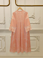 2 Piece- Embroidered Charmeuse Silk Set S112029