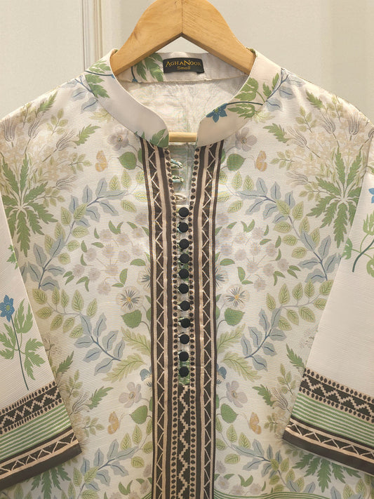 Digital Printed Silk Shirt S112842