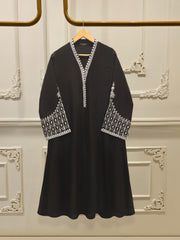 2 Piece - Pure Embroidered Cotton Net Suit S112032