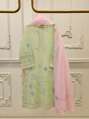 3 Piece - Embroidered Lawn Suit S112046