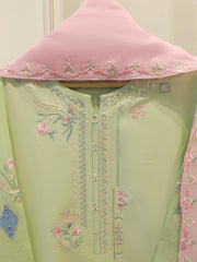 3 Piece - Embroidered Lawn Suit S112046
