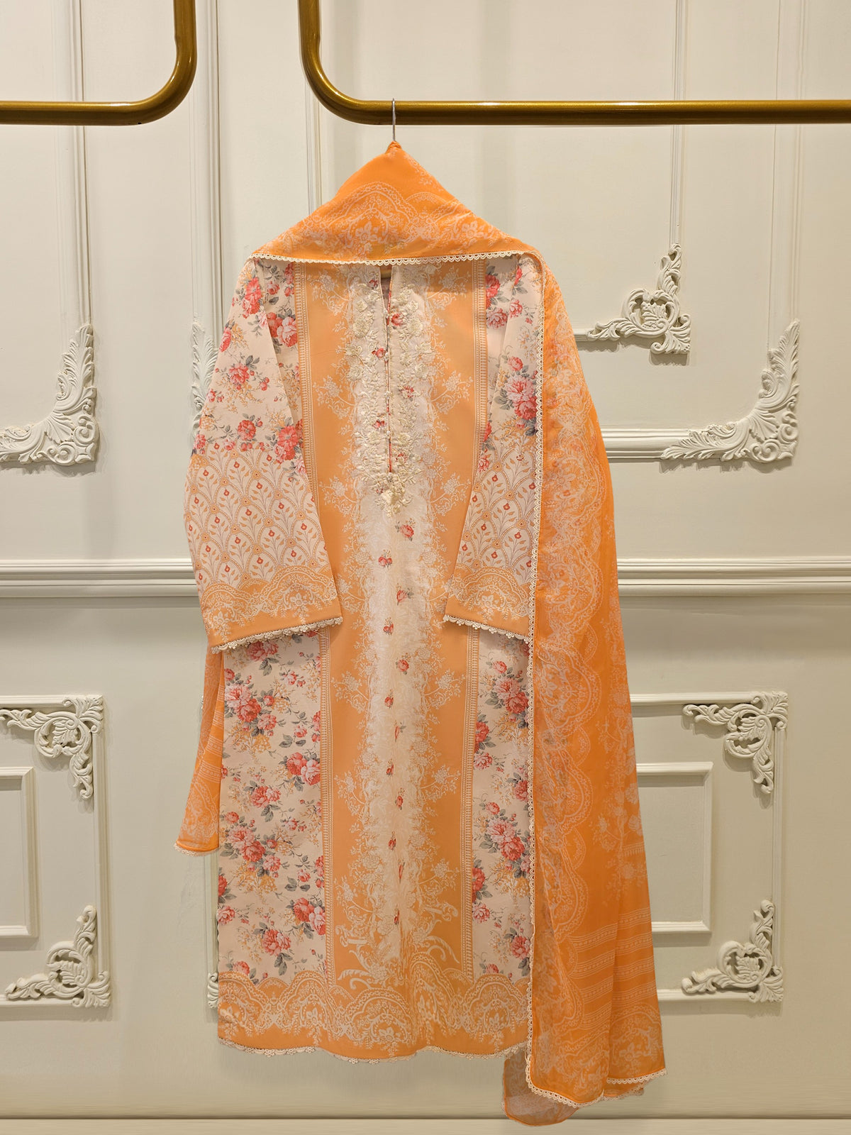 2 Piece - Digital Printed Lawn Suit S112060