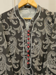 2 Piece - Digital Printed Lawn Suit S112043
