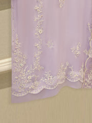 3 Piece - Pure Chiffon Embroidered Suit S112023