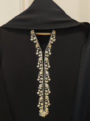 3 Piece - Pure Embroidered Cotton Net Suit S112045