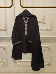 3 Piece - Pure Embroidered Cotton Net Suit S112045