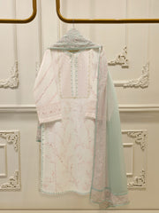 3 Piece - Embroidered Lawn Suit S112071