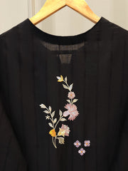 2 Piece - Embroidered Jacquard Suit S112086