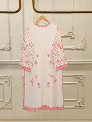 2 Piece-  Korean Silk Embroidered Suit S112090