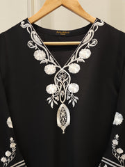 2 Piece- Pure Korean Silk Embroidered Suit S112089