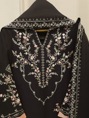 2 Piece - Embroidered Kora Cotton Silk Suit S112108