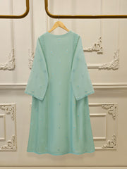 3 Piece - Pure Embroidered Cotton Net Suit S112121