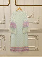 3 Piece - Digital Printed Embroidered Lawn Suit S112098
