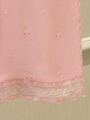 3 Piece - Pure Embroidered Cotton Net Suit S112110