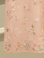 3 Piece - Pure Embroidered Organza Suit S112134