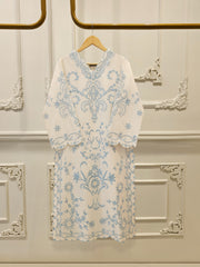 2 Piece - Embroidered Jacquard Suit S112136