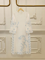 2 Piece - Embroidered Jacquard Suit S112136