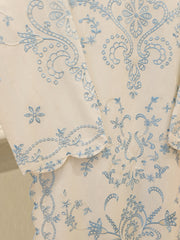 2 Piece - Embroidered Jacquard Suit S112136