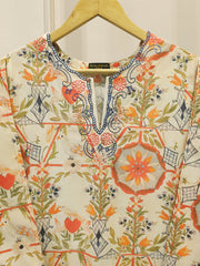 2 Piece - Digital Printed Lawn Suit S112145