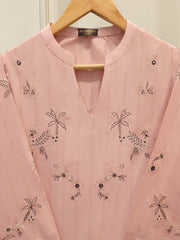 2 Piece - Embroidered Jacquard Suit S112126