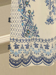 3 Piece - Digital Printed Lawn Suit S112133