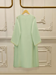 3 Piece - Pure Embroidered Cotton Net Suit S112189