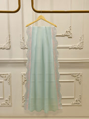 3 Piece - Pure Embroidered Organza Suit S112186