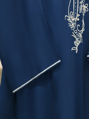 3 Piece - Pure Embroidered Cotton Net Suit S112220