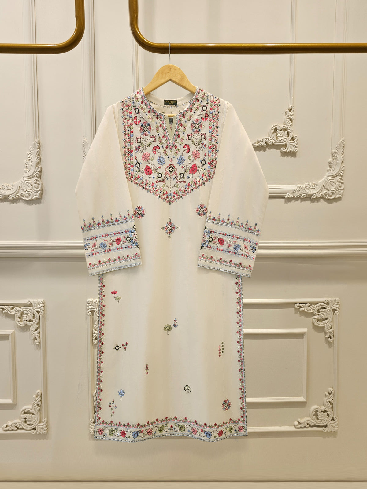 2 Piece - Embroidered Jacquard Suit S112221