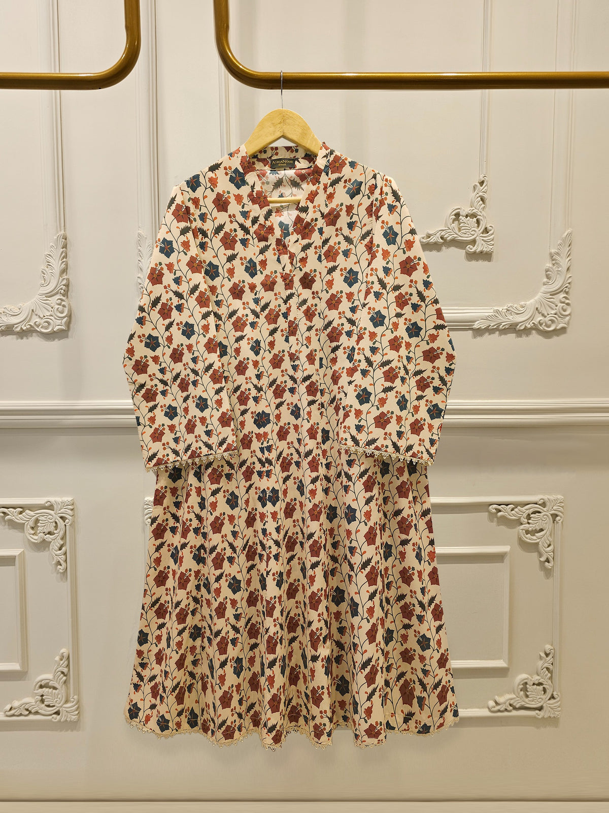 2 Piece - Digital Printed Lawn Suit S112283