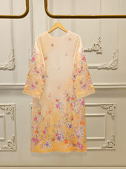 2 Piece - Pure Embroidered Charmeuse Silk Suit S112231