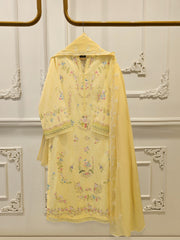 2 Piece - Digital Printed Cambric Suit S112300